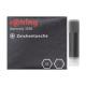 Rotring Isograph Drawing Ink Cartridges For Technical Pens - Black - 5 Pack