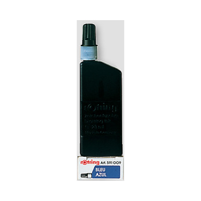 Encre liquide rOtring Isograph en flacon, 23 ml, bleu