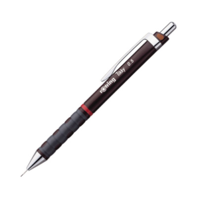 rOtring Tikky-Druckbleistift farblich gekennzeichnet 0,5 mm burgund