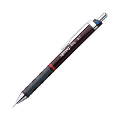 rOtring Tikky portemines à code couleur corps bordeaux 0,7 mm