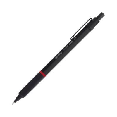 rOtring Rapid PRO Druckbleistift mit Einzug 0,7 mm Schwarz