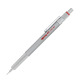 Rotring 600 Mechanical Pencil 0,5 mm, Full-Metal Body, Silver