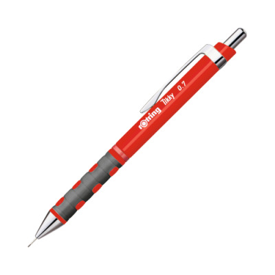 rOtring Tikky Druckbleistift HB 0,7 mm, rot