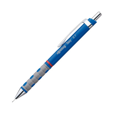 rOtring Tikky Druckbleistift HB 0,7 mm, blau