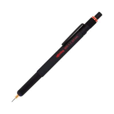 rOtring 800+ Druckbleistift mit Stylus für Touchscreen 0,5 mm schwarz