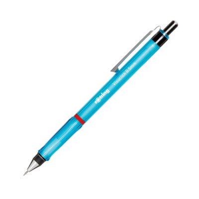 rOtring Visuclick-Druckbleistift 0,5 mm  2B-Mine blauer Schaft