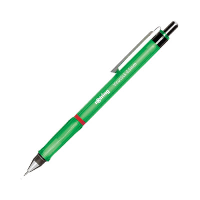 rOtring Visuclick portemine 0,5 mm Mine 2B Corps vert vif