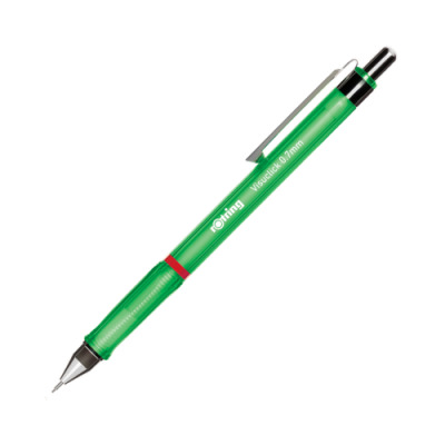 rOtring Visuclick portemine 0,7 mm Mine 2B Corps vert vif