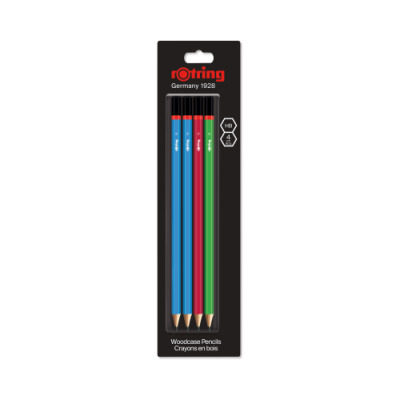 Rotring Wooden Pencils Set, HB