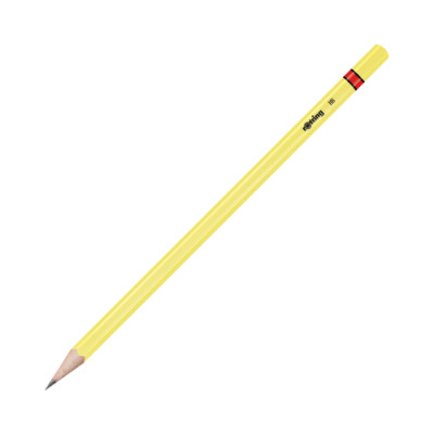 Rotring Bleistift aus Holz HB, Neon