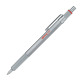 rOtring 600 stylo bille encre bleue corps argenté rechargeable