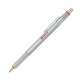 Rotring 800 Ballpoint Pen, Silver