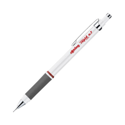 Rotring Rapid Mechanical Pencil, 0,7 mm, White