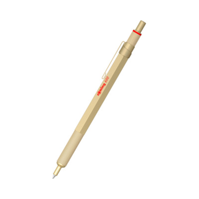 Rotring 600 Ballpoint Pen, Medium Point, GOLD